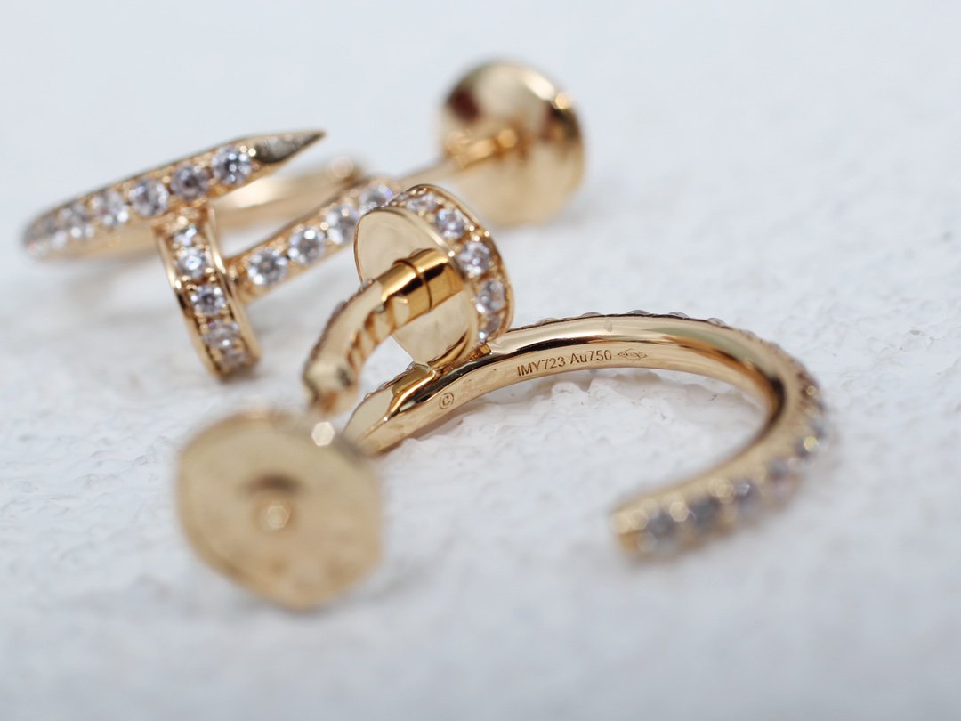 ¡®Veyra Jewelry¡¯JUSTE EARRINGS 12.75MM PINK GOLD DIAMOND