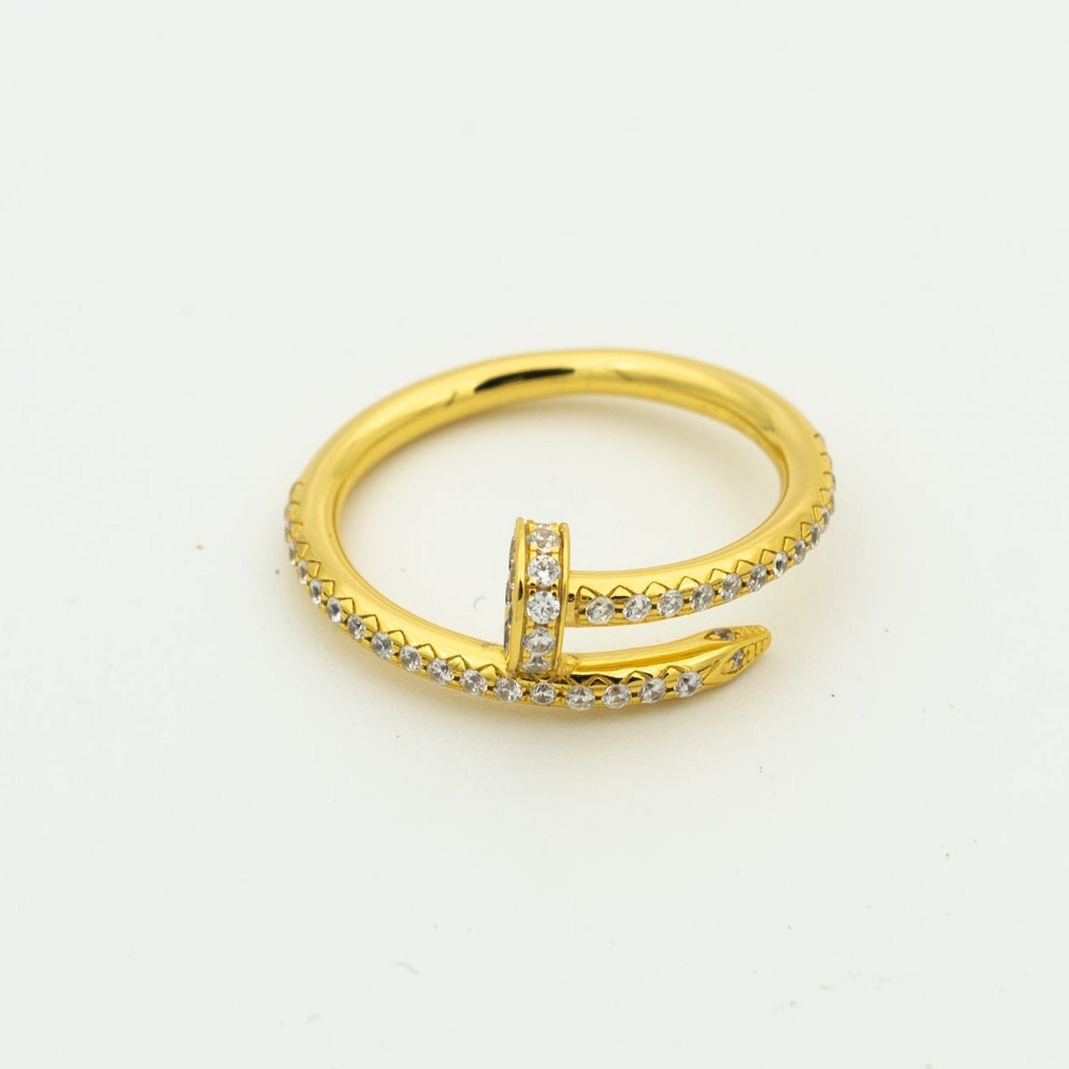 ¡®Veyra Jewelry¡¯JUSTE RING 1.8MM GOLD DIAMONDS