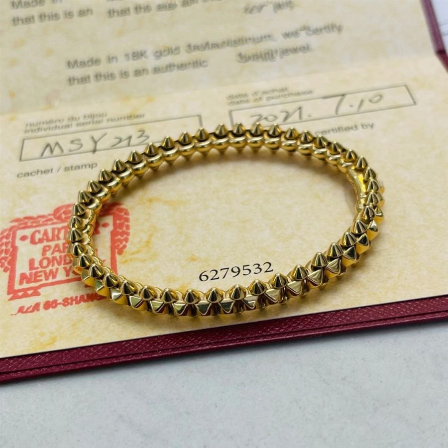 ¡®Veyra Jewelry¡¯CLASH GOLD BRACELET