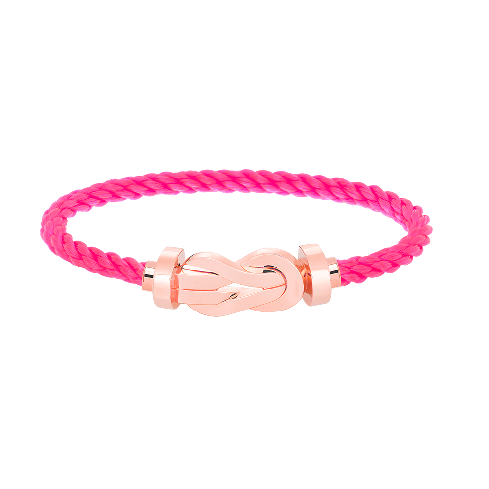 ¡®Veyra Jewelry¡¯CHANCE LARGE 8 FIGURE BUCKLE NO DIAMOND BRACELET ROSE GOLD