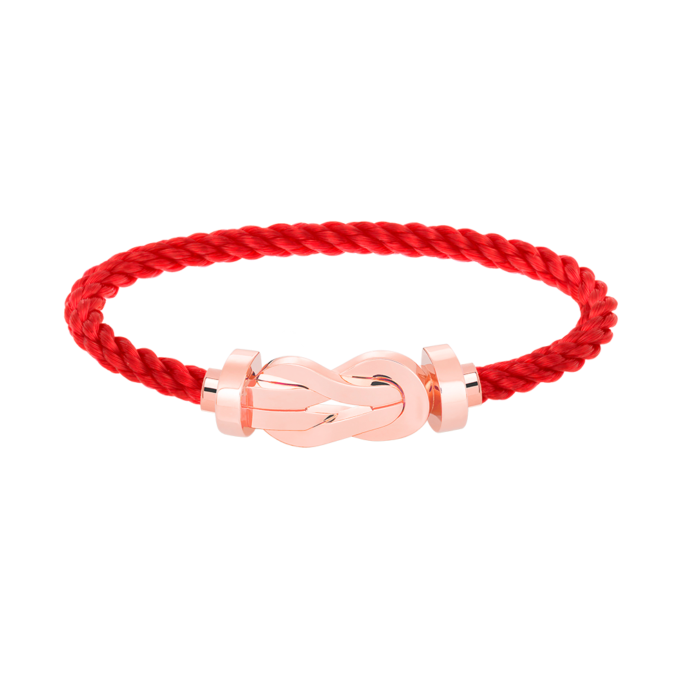 ¡®Veyra Jewelry¡¯CHANCE LARGE 8 FIGURE BUCKLE NO DIAMOND BRACELET ROSE GOLD