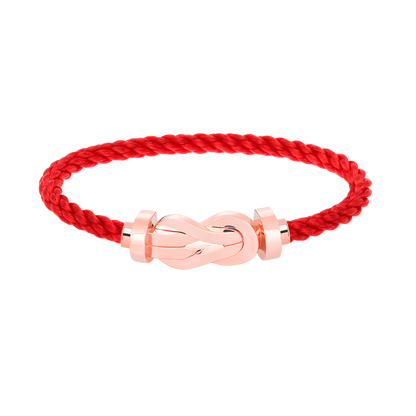 ¡®Veyra Jewelry¡¯CHANCE LARGE 8 FIGURE BUCKLE NO DIAMOND BRACELET ROSE GOLD