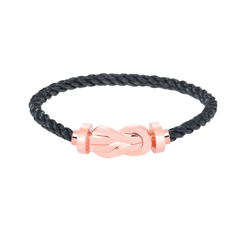 ¡®Veyra Jewelry¡¯CHANCE LARGE 8 FIGURE BUCKLE NO DIAMOND BRACELET ROSE GOLD