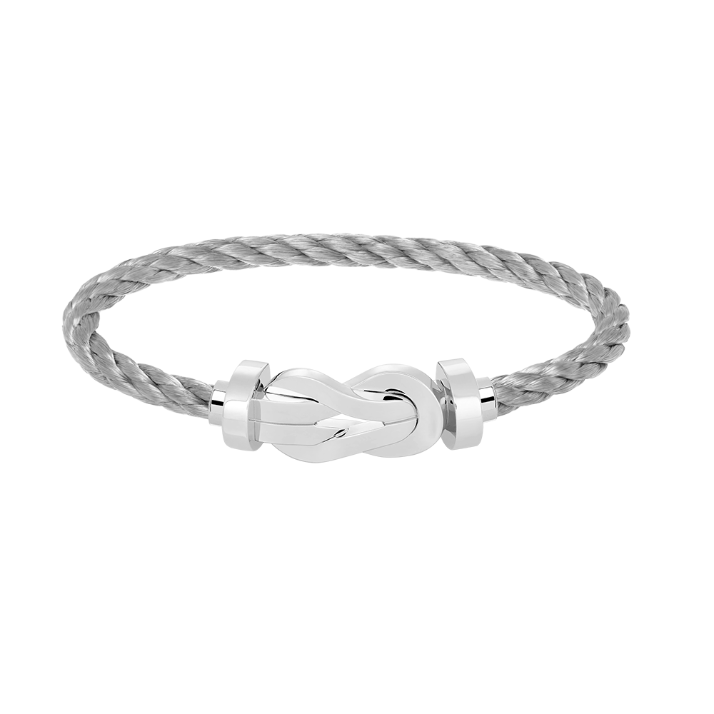 ¡®Veyra Jewelry¡¯CHANCE LARGE 8 FIGURE BUCKLE NO DIAMOND BRACELET SILVER