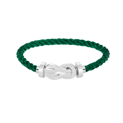 ¡®Veyra Jewelry¡¯CHANCE LARGE 8 FIGURE BUCKLE NO DIAMOND BRACELET SILVER