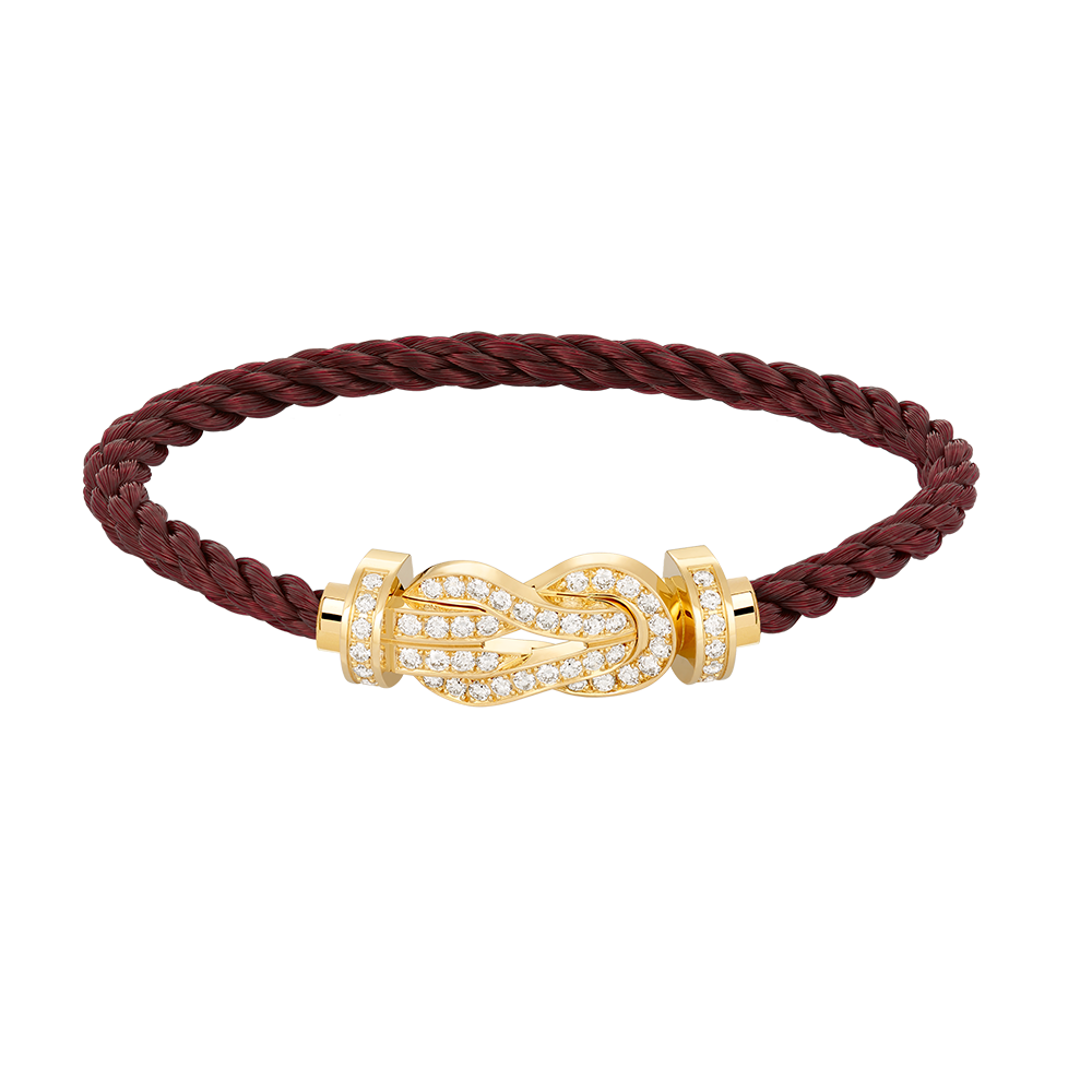 ¡®Veyra Jewelry¡¯CHANCE LARGE 8 FIGURE BUCKLE FULLDIAMOND BRACELET GOLD