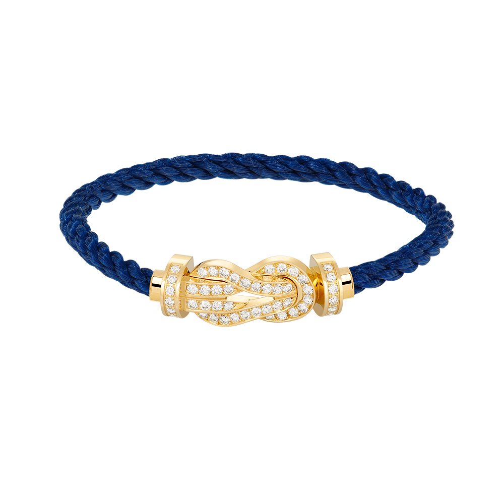 ¡®Veyra Jewelry¡¯CHANCE LARGE 8 FIGURE BUCKLE FULLDIAMOND BRACELET GOLD
