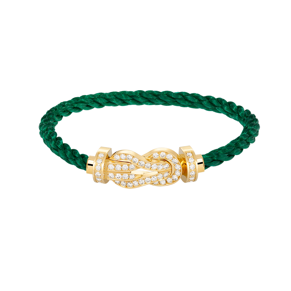 ¡®Veyra Jewelry¡¯CHANCE LARGE 8 FIGURE BUCKLE FULLDIAMOND BRACELET GOLD