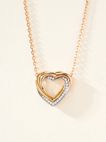 ¡®Veyra Jewelry¡¯Heart Ring Pendant Necklace