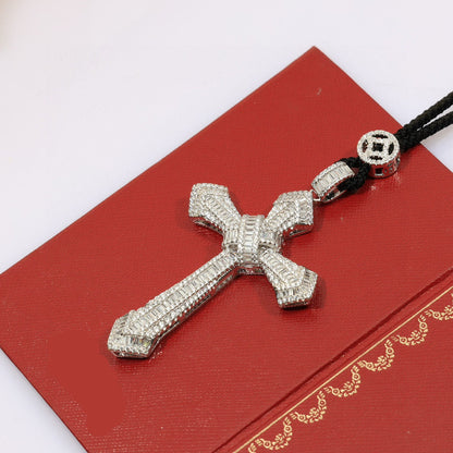 ¡®Veyra Jewelry¡¯Pave Cross Pendant Necklace