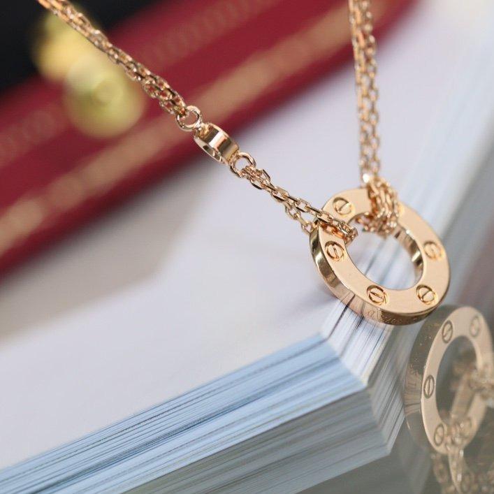 ¡®Veyra Jewelry¡¯LOVE NECKLACE ADJUSTABLE ROSE GOLD 2 DIAMOND