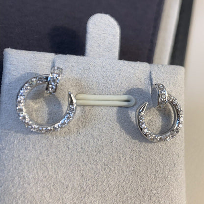 ¡®Veyra Jewelry¡¯JUSTE EARRINGS SILVER DIAMONDS