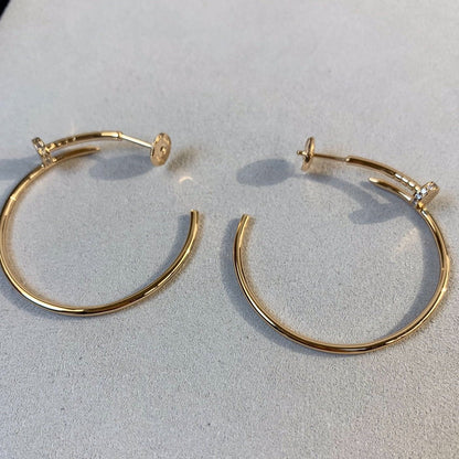 ¡®Veyra Jewelry¡¯JUSTE EARRINGS GOLD DIAMONDS 1.8MM