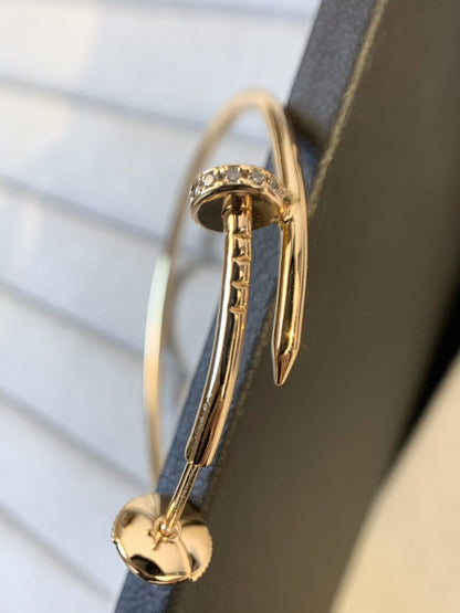 ¡®Veyra Jewelry¡¯JUSTE EARRINGS GOLD DIAMONDS 1.8MM