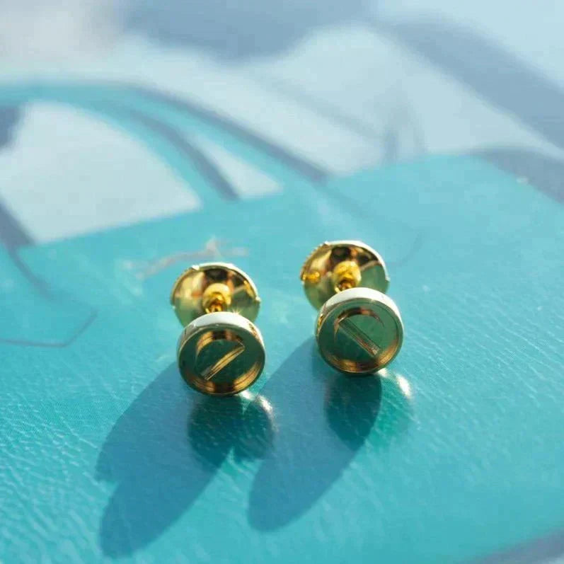 ¡®Veyra Jewelry¡¯LOVE EARRINGS GOLD 10MM