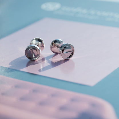 ¡®Veyra Jewelry¡¯LOVE EARRINGS SILVER 10MM