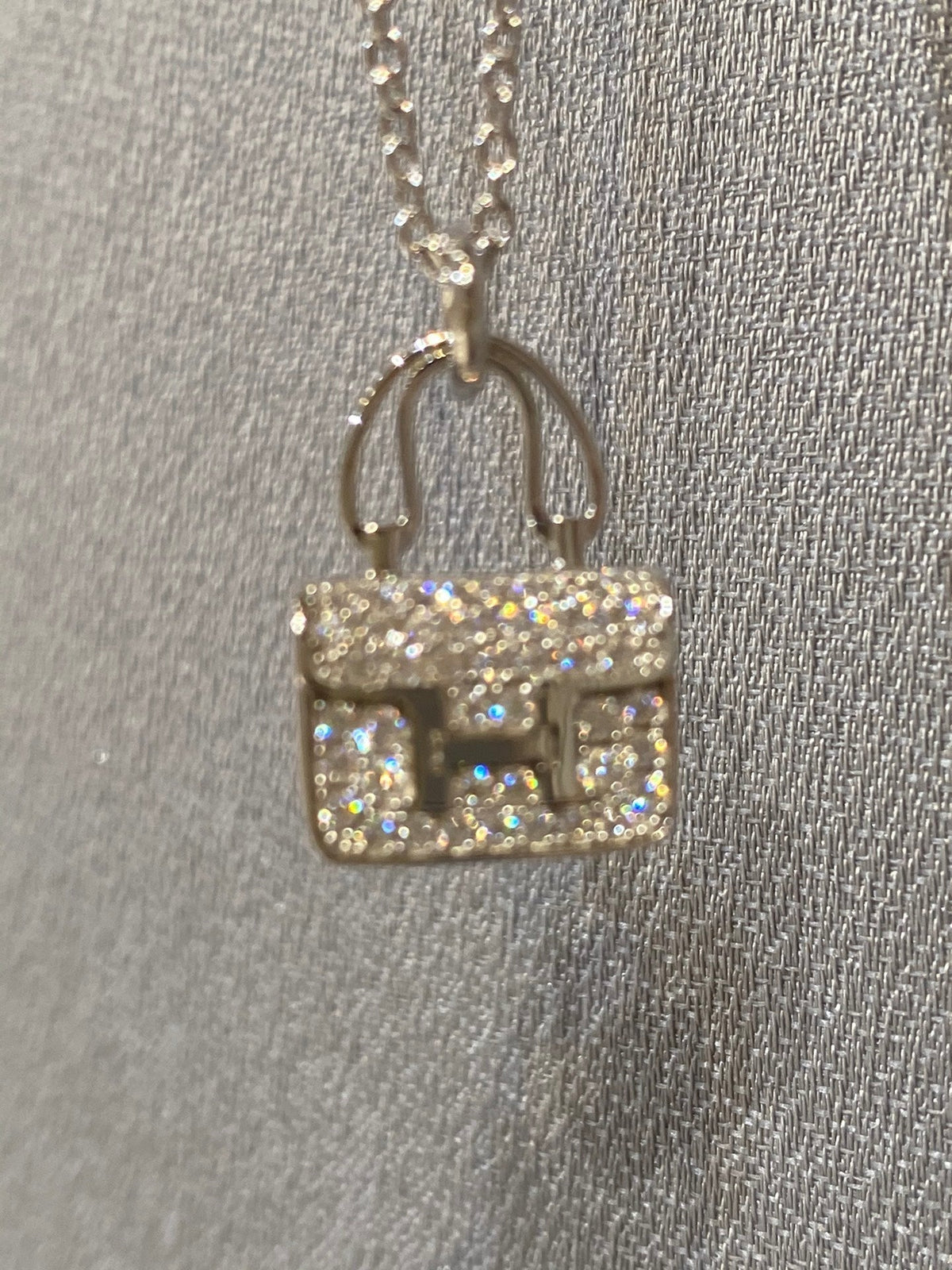 ¡®Veyra Jewelry¡¯CONSTANCE PEDANT DIAMOND NECKLACE