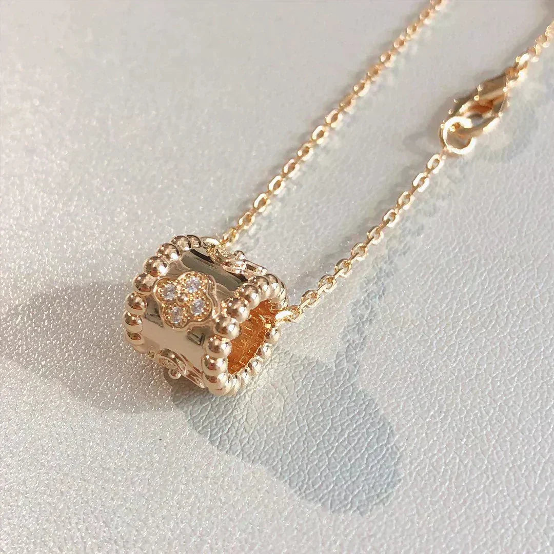 ¡®Veyra Jewelry¡¯PERLEE PEDANT NECKLACE GOLD / ROSE GOLD