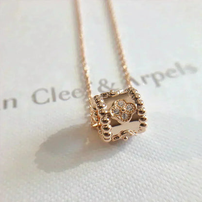 ¡®Veyra Jewelry¡¯PERLEE PEDANT NECKLACE GOLD / ROSE GOLD