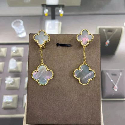 ¡®Veyra Jewelry¡¯CLOVER 2 MOTIFS  EARRINGS (MULTIPLE CHOICESC