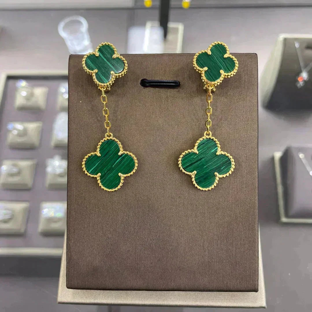 ¡®Veyra Jewelry¡¯CLOVER 2 MOTIFS  EARRINGS (MULTIPLE CHOICESC