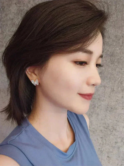 ¡®Veyra Jewelry¡¯BUTTERFLY MOP DIAMOND EARRINGS