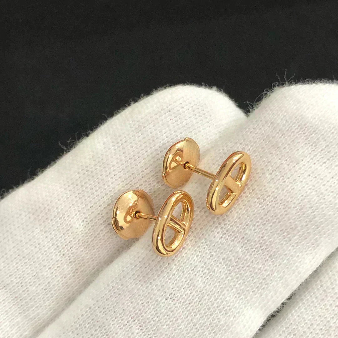¡®Veyra Jewelry¡¯CHAINE SMALL EARRINGS GOLD AND SILVER
