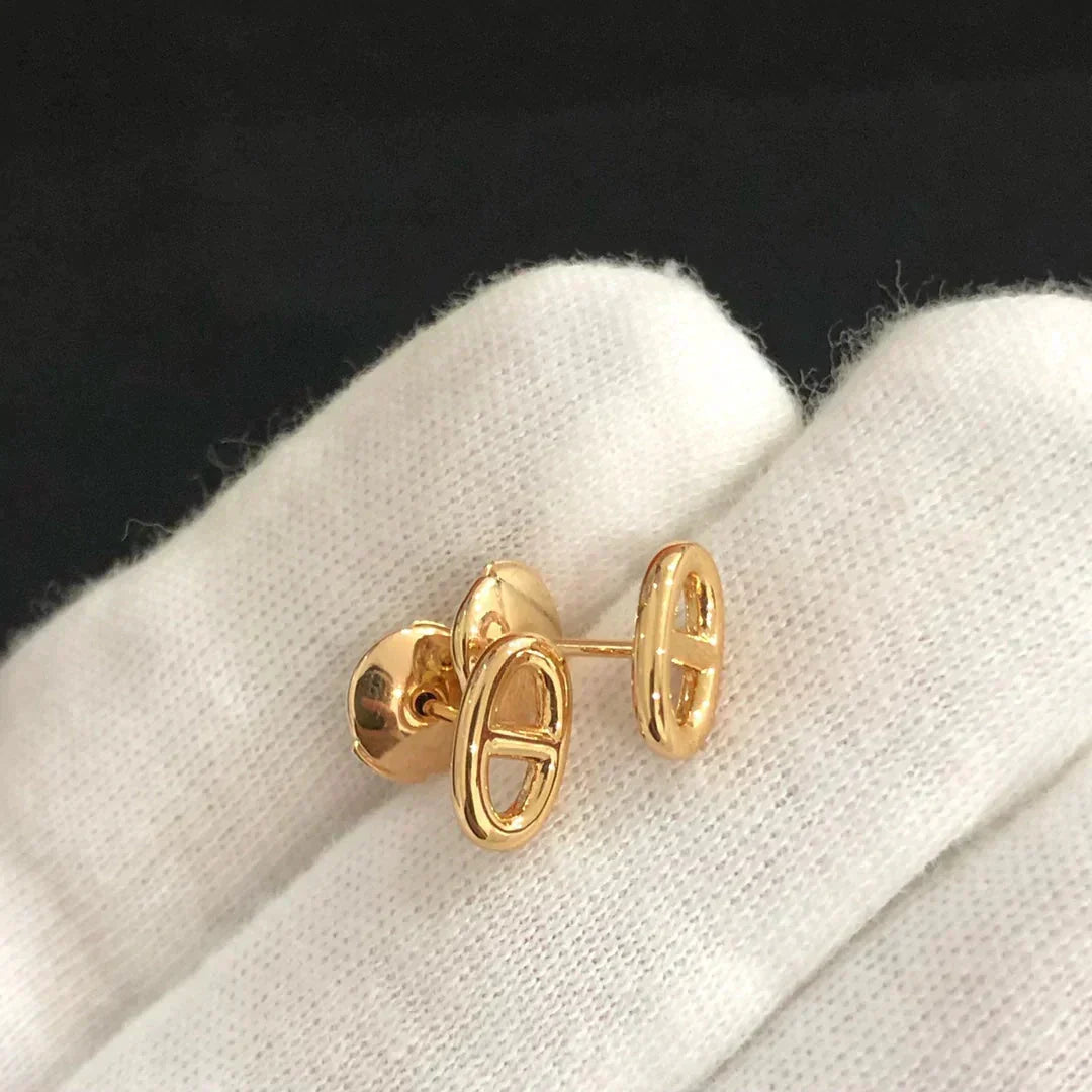 ¡®Veyra Jewelry¡¯CHAINE SMALL EARRINGS GOLD AND SILVER