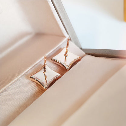 ¡®Veyra Jewelry¡¯STAR MOP PINK GOLD EARRINGS