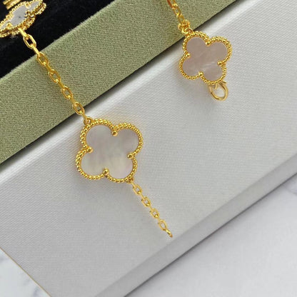 ¡®Veyra Jewelry¡¯MAGIC CLOVER MOP GOLD BRACELET 5 MOTIFS