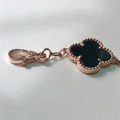 [Veyra Jewelry]New CLOVER 5 MOTIFS MULTICOLOR BRACELET