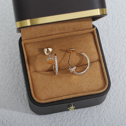 ¡®Veyra Jewelry¡¯JUSTE EARRINGS 12.75MM PINK GOLD DIAMOND