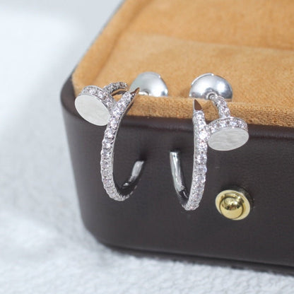 ¡®Veyra Jewelry¡¯JUSTE EARRINGS 12.75MM SILVER DIAMOND