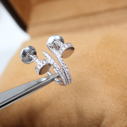 ¡®Veyra Jewelry¡¯JUSTE EARRINGS 12.75MM SILVER DIAMOND