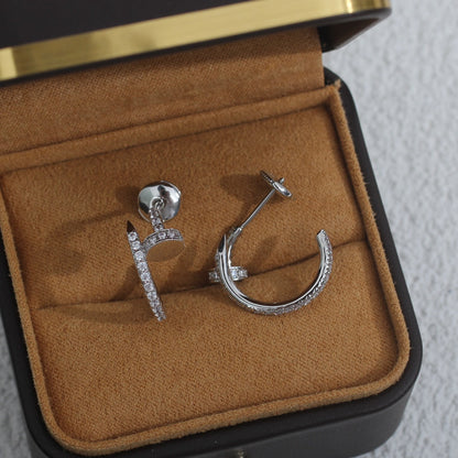 ¡®Veyra Jewelry¡¯JUSTE EARRINGS 12.75MM SILVER DIAMOND