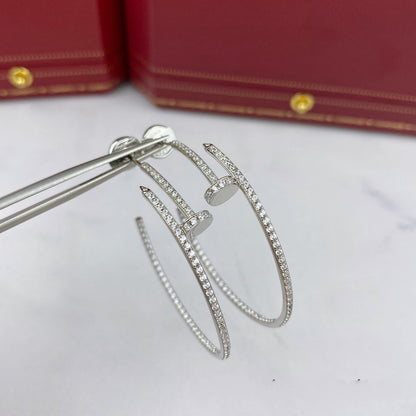 ¡®Veyra Jewelry¡¯JUSTE EARRINGS FULL DIAMONDS 1.8MM