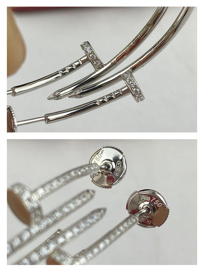 ¡®Veyra Jewelry¡¯JUSTE EARRINGS FULL DIAMONDS 1.8MM