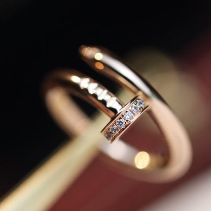 ¡®Veyra Jewelry¡¯JUSTE RING 2.65MM PINK GOLD DIAMOND