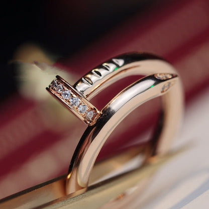 ¡®Veyra Jewelry¡¯JUSTE RING 2.65MM PINK GOLD DIAMOND