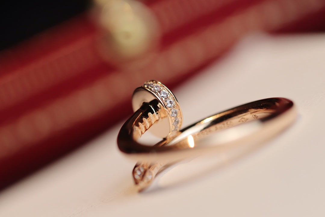 ¡®Veyra Jewelry¡¯JUSTE RING 2.65MM PINK GOLD DIAMOND