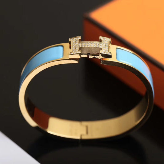 ¡®Veyra Jewelry¡¯H CLOUD BLUE BRACELET GOLD DIAMOND