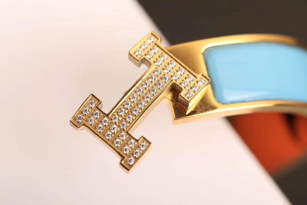 ¡®Veyra Jewelry¡¯H CLOUD BLUE BRACELET GOLD DIAMOND