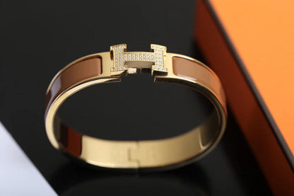 ¡®Veyra Jewelry¡¯H BRACELET GOLD DIAMOND
