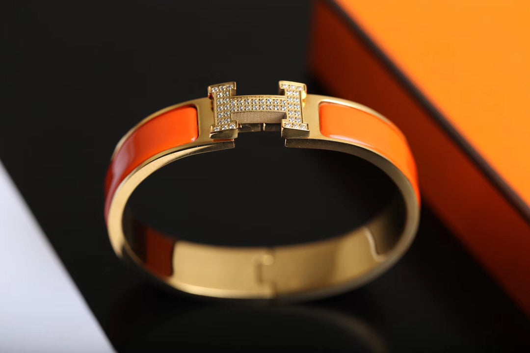 ¡®Veyra Jewelry¡¯H BRACELET GOLD DIAMOND