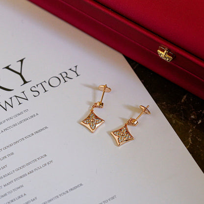 ¡®Veyra Jewelry¡¯STAR DIAMONDS EARRINGS GOLD
