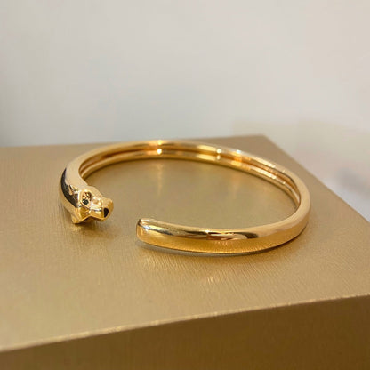 ¡®Veyra Jewelry¡¯PANTHERE GOLD OPEN BRACELET