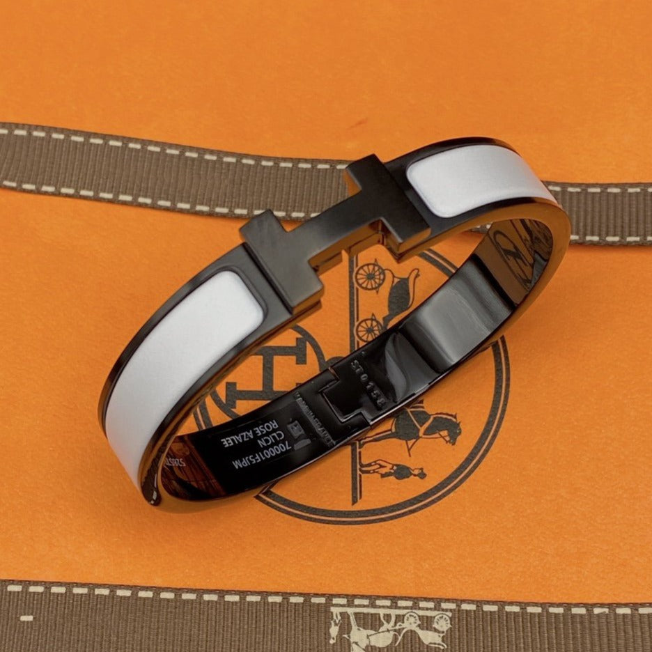 ¡®Veyra Jewelry¡¯H BRACELET 12MM BLACK WHITE CERAMIC