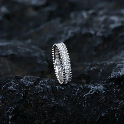 ¡®Veyra Jewelry¡¯PERLEE DIAMOND SILVER RING
