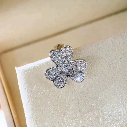 ¡®Veyra Jewelry¡¯CLOVER COMOS DIAMOND EARRINGS SILVER