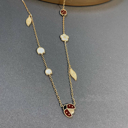 ¡®Veyra Jewelry¡¯LUCKY SPRING 15 MOTIFS GOLD NECKLACE